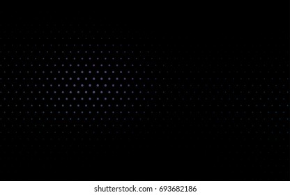Dark Pink, Blue vector modern geometrical circle abstract background. Dotted texture template. Geometric pattern in halftone style with gradient. 
