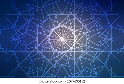 Dark Pink, Blue vector natural elegant background. Sketchy doodles drawn by child on blurred background. The elegant pattern can be used as a part of a brand book.