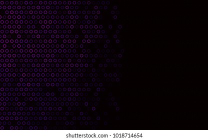 Dark Pink, Blue vector  pattern with spheres. Blurred decorative design in abstract style with bubbles. New design for ad, poster, banner of your website.