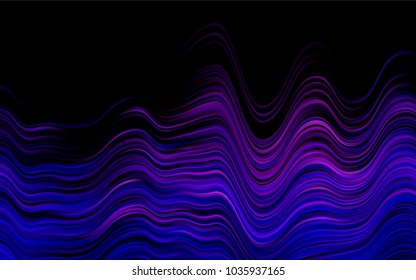 Dark Pink, Blue vector pattern with lamp shapes. A vague circumflex abstract illustration with gradient. Pattern for your business design.