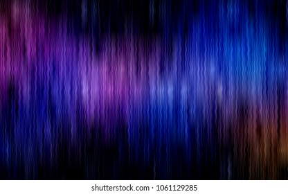 Dark Pink, Blue vector pattern with liquid shapes. Blurred geometric sample with gradient bubbles.  Brand-new design for your ads, poster, banner.