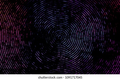 Dark Pink, Blue vector pattern with bent ribbons. An elegant bright illustration with gradient. A completely new template for your business design.