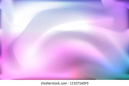 Dark Pink, Blue vector pattern with liquid shapes. Shining crooked illustration in marble style. Pattern for your business design.