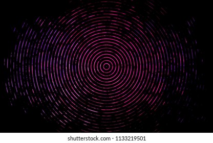Dark Pink, Blue vector pattern with bent lines. Brand new colored illustration in marble style with gradient. A completely new marble design for your business.