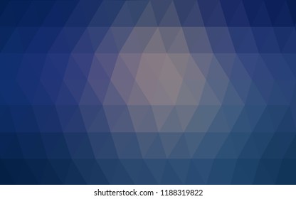 Dark Pink, Blue vector Pattern.  triangular template. Geometric sample. Repeating routine with triangle shapes. New texture for your design. Pattern can be used for background.