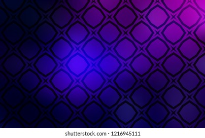 Dark Pink, Blue vector pattern with christmas stars. Decorative illustration with stars on abstract template. Pattern for wrapping gifts.