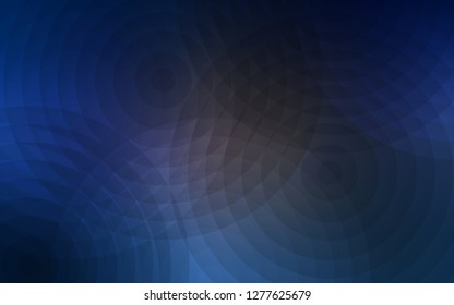 Dark Pink, Blue vector pattern with spheres. Abstract illustration with colored bubbles in nature style. Beautiful design for your business advert.