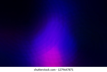 Dark Pink, Blue vector pattern with spheres. Blurred decorative design in abstract style with bubbles. Pattern can be used for ads, leaflets.