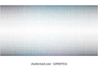 Dark Pink, Blue vector  pattern with spheres. Blurred decorative design in abstract style with bubbles. Design for poster, banner of websites.