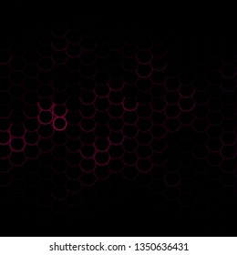Dark Pink, Blue vector pattern with circles. Abstract illustration with colorful spots in nature style. Pattern for websites, landing pages.
