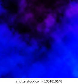 Dark Pink, Blue vector pattern with clouds. Illustration in abstract style with gradient clouds. Template for landing pages.