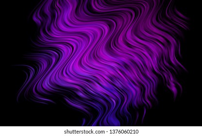 Dark Pink, Blue vector pattern with bent ribbons. A completely new color illustration in marble style. Pattern for your business design.