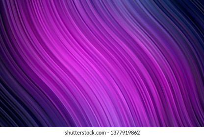 Dark Pink, Blue vector pattern with bent ribbons. Brand new colored illustration in marble style with gradient. Marble design for your web site.