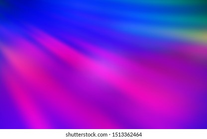 Dark Pink, Blue vector pattern with sharp lines. Glitter abstract illustration with colorful sticks. Best design for your ad, poster, banner.