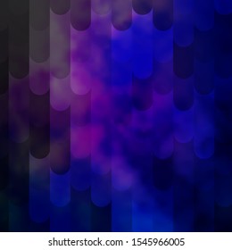Dark Pink, Blue vector pattern with lines. Modern abstract illustration with colorful lines. Pattern for ads, commercials.