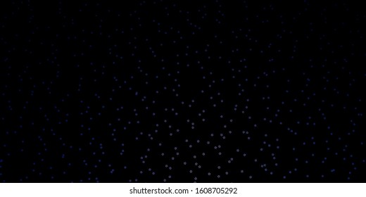 Dark Pink, Blue vector pattern with abstract stars. Colorful illustration with abstract gradient stars. Best design for your ad, poster, banner.