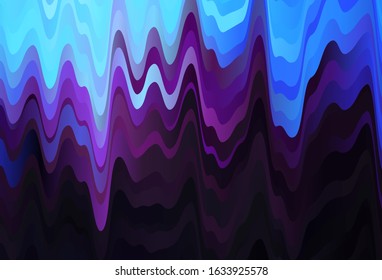 Dark Pink, Blue vector pattern with lines. Colorful illustration in simple style with gradient. Elegant pattern for a brand book.