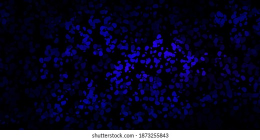 Dark pink, blue vector pattern with abstract shapes. Simple design in abstract style with gradient forms. Background for cell phones.
