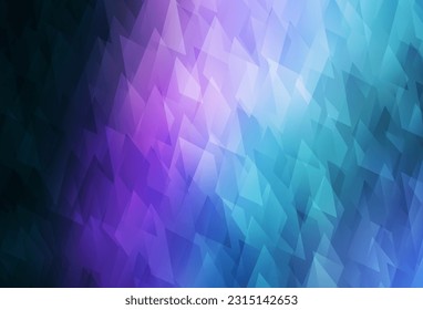 Color rosa oscuro, patrón vector azul en estilo cuadrado. Diseño decorativo de estilo abstracto con rectángulos. La plantilla se puede utilizar como fondo.