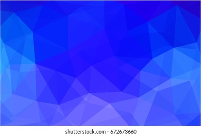 Dark Pink, Blue vector Pattern.  triangular template. Geometric sample. Repeating routine with triangle shapes. New texture for your design. Pattern can be used for background.