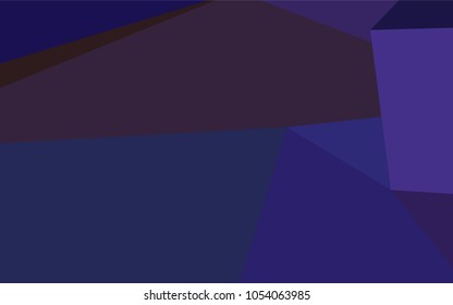 Dark Pink, Blue vector polygon abstract pattern. Modern geometrical abstract illustration with gradient. The elegant pattern can be used as part of a brand book.