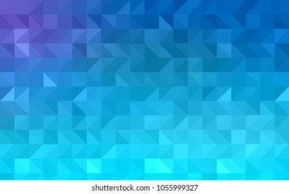 Dark Pink, Blue vector polygon abstract template. Shining colored illustration in a brand-new style. A completely new design for your business.