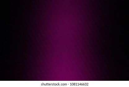 Dark Pink, Blue vector polygon abstract template. A vague abstract illustration with gradient. A completely new design for your business.