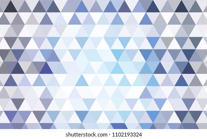 Dark Pink, Blue vector polygon abstract pattern. Creative illustration in halftone style with gradient. The textured pattern can be used for background.