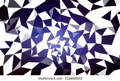 Dark Pink, Blue vector polygon abstract layout. Colorful illustration in polygonal style with gradient. Textured pattern for your backgrounds.