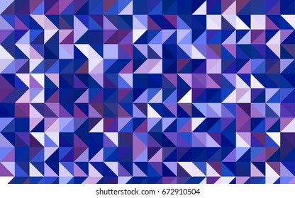 Dark Pink, Blue vector polygon abstract template. Shining colored illustration in a brand-new style. The elegant pattern can be used as part of a brand book.