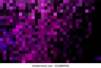 Dark Pink, Blue vector polygonal illustration consisting of rectangles. Rectangular design for your business. Creative geometric background in origami style with gradient.