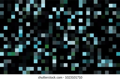 Dark Pink, Blue vector polygonal illustration, which consist of rectangles. Rectangular pattern for your business design. Geometric background in Origami style with gradient. 