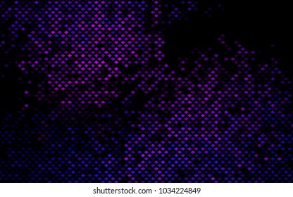 Dark Pink, Blue vector polygonal illustration, which consist of rectangles. Rectangular pattern for your business design. Geometric background in Origami style with gradient. 