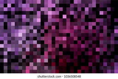 Dark Pink, Blue vector polygonal illustration consisting of rectangles. Rectangular design for your business. Creative geometric background in origami style with gradient.