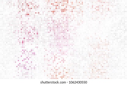 Dark Pink, Blue vector polygonal illustration consisting of rectangles. Rectangular design for your business. Creative geometric background in origami style with gradient.