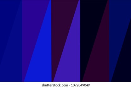 Dark Pink, Blue vector polygonal pattern. Colorful abstract illustration with gradient. A completely new template for your business design.