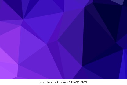 Dark Pink, Blue vector polygonal pattern. Creative geometric illustration in Origami style with gradient. That pattern can be used as a part of a brand book.