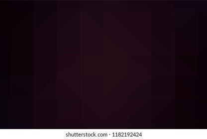Dark Pink, Blue vector polygonal background. Colorful abstract illustration with triangles. Textured pattern for your backgrounds.