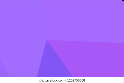 Dark Pink, Blue vector polygonal background. A vague abstract illustration with gradient. The best triangular design for your business.
