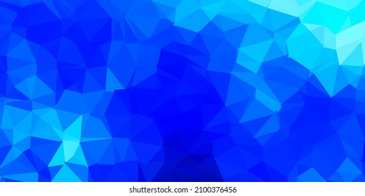 Dunkelrosa, blauer, mehrfarbiger Hintergrund. Farbige abstrakte Illustration mit Farbverlauf-Dreiecken. Ihr Design für Anwendungen.
