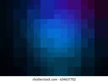 Dark Pink, Blue vector polygonal illustration, which consist of rectangles. Rectangular pattern for your business design. Geometric background in Origami style with gradient. 