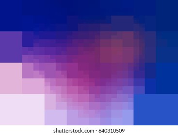 Dark Pink, Blue vector polygonal illustration, which consist of rectangles. Rectangular design for your business. Creative geometric background in Origami style with gradient