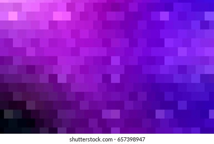 Dark Pink, Blue vector polygonal illustration consisting of rectangles. Rectangular design for your business. Creative geometric background in origami style with gradient.