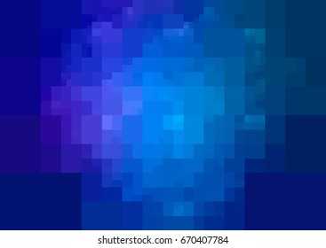 Dark Pink, Blue vector polygonal illustration, which consist of rectangles. Rectangular pattern for your business design. Geometric background in Origami style with gradient. 