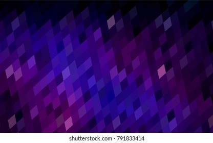 Dark Pink, Blue vector polygonal illustration, which consist of rectangles. Rectangular pattern for your business design. Geometric background in Origami style with gradient. 