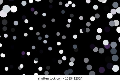 Dark Pink, Blue vector red banner with set of circles, dots. Donuts Background. Creative Design Template. Technological halftone illustration.