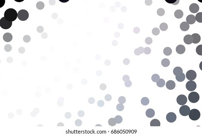 Dark Pink, Blue vector red banner with set of circles, dots. Donuts Background. Creative Design Template. Technological halftone illustration.
