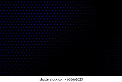 Dark Pink, Blue vector red banner with set of circles, dots. Donuts Background. Creative Design Template. Technological halftone illustration.