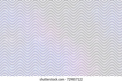 Dark Pink, Blue vector red banner with set of circles, dots. Donuts Background. Creative Design Template. Technological halftone illustration.