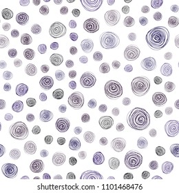 Dark Pink, Blue vector seamless natural abstract background. Colorful abstract illustration with flowers in doodle style. Elegant pattern for a brand book.